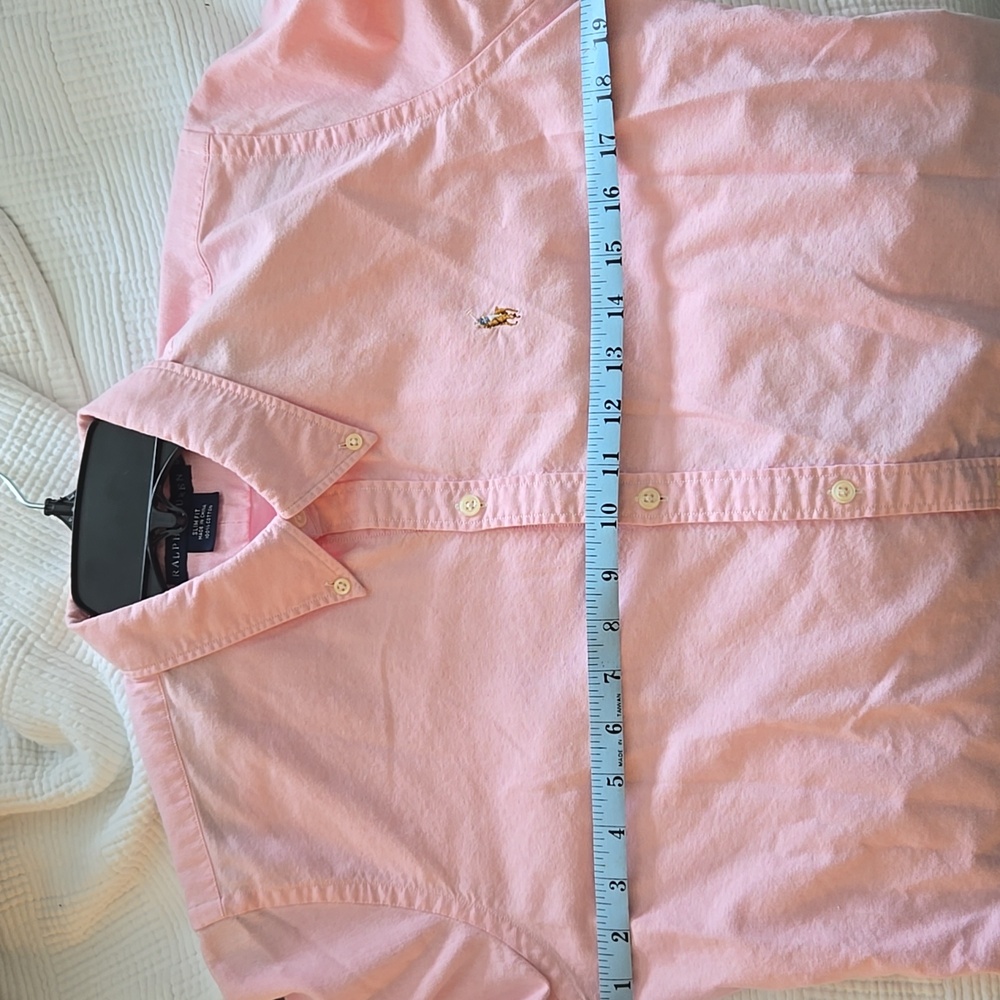 Women's Pink Polo by Ralph Lauren Shirt - Picture 6 of 6